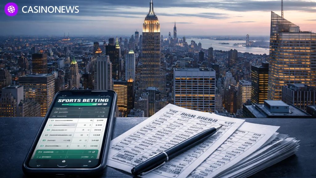 New York sets record sports betting record